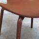 Rare set of 4 first edition 'Grand Prix' chairs by Arne Jacobsen for Fritz Hansen, 1959