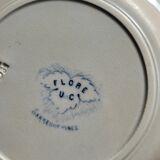 Set of 2 hollow plates Flore U&C Sarreguemines