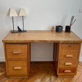 1940s style oak desk