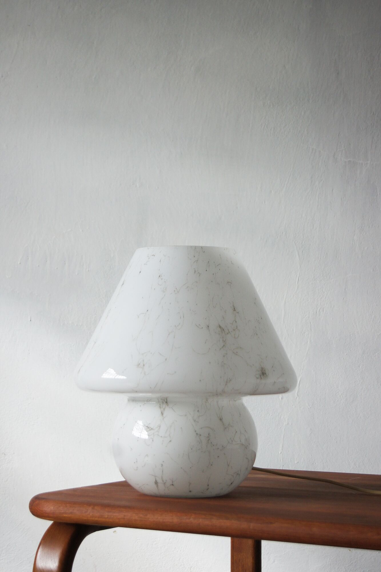 Vintage italian mushroom table lamp 1960s