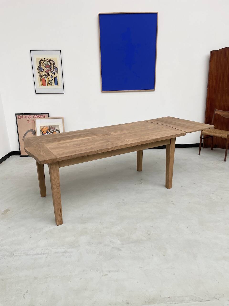 Oak farmhouse table 270 cm with extensions