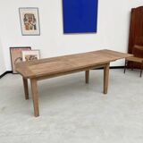 Oak farmhouse table 270 cm with extensions