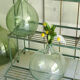 Antique florist metal shelf-industrial shelf