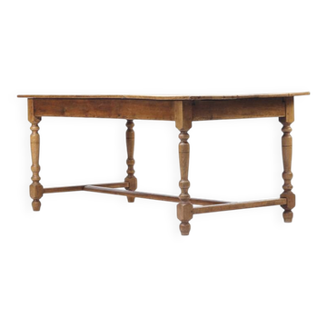 Rustic French Farmhouse Antique Oak Dining Table