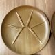 Set of 6 CNP Village stoneware fondue plates