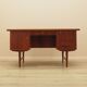 Teak desk, Danish design, 1970s, made in Denmark
