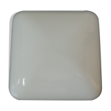 Plafonier carré en opaline
