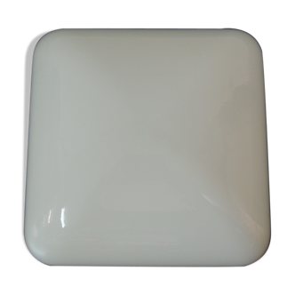 Plafonier carré en opaline