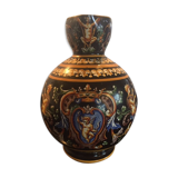 Vase in Gien with Renaissance decorations
