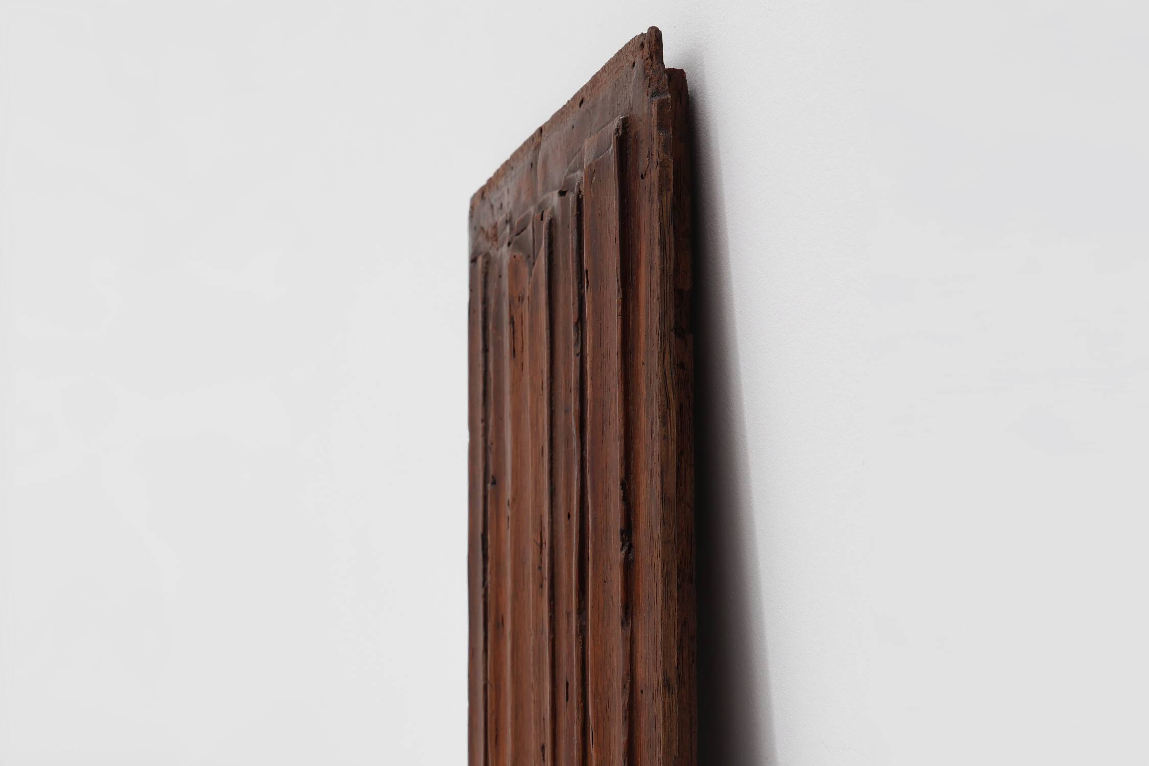 16th Century oak carved Gothic Panel, Belgium