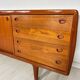 1960s Vintage Mid-Century Danish Teak Sideboard by H.P. Hansen