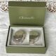 Silver-plated salt and pepper shakers by Christofle, Ludique model.