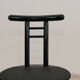 Set of 4 postmodern chairs in Italian Memphis design from the 1980s.