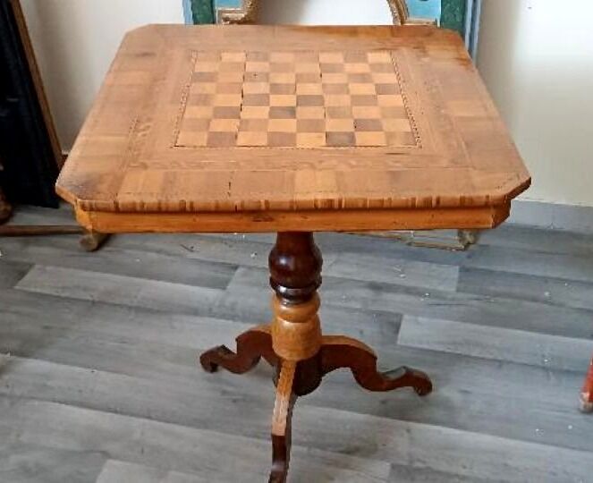 Table en marqueterie, 19th century Italy