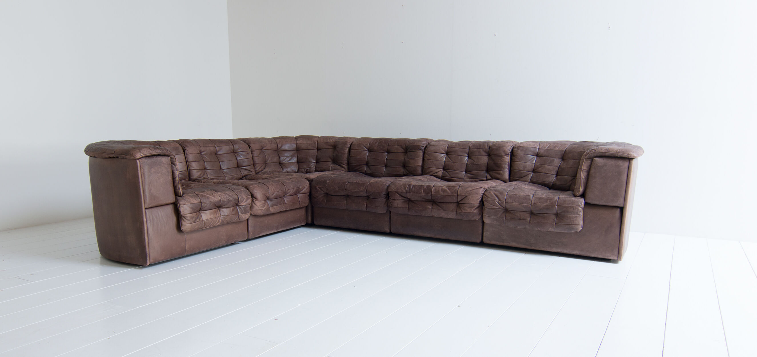 Sede DS11, 6 elements, 1 Ottoman sofa