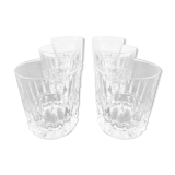 Lot of 6 whiskey glasses