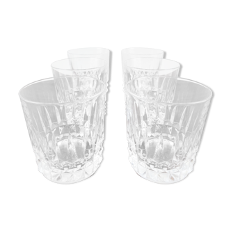 Lot of 6 whiskey glasses