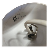 A rare bent beech and fabric three-branch ceiling pendant light by J Wickelgren and M Strandang for Aneta, Sweden, 1970s