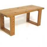 Scandinavian pine bench, Sweden, 1970