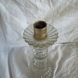 Bougeoir en verre