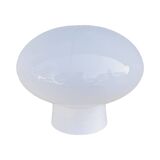 White wall lamp, Elektrosvit Nové Zámky, Czechoslovakia, 1960s, space age