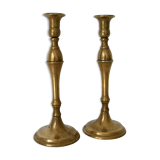 Bougeoirs en laiton