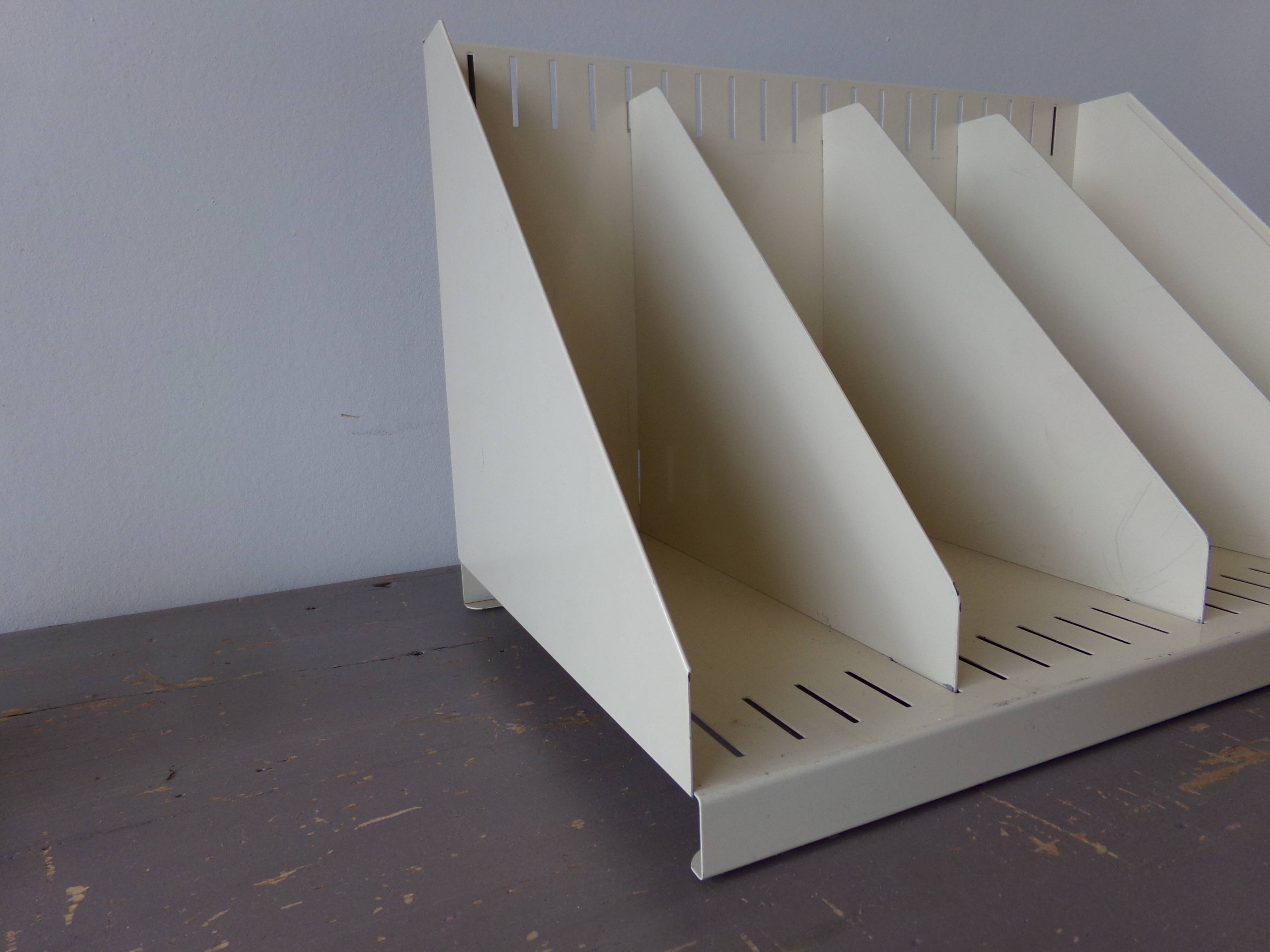 Metal shelf - atlanta office sorter