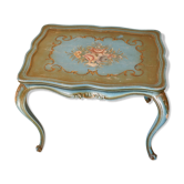 Louis XV style Venetian blue patina table