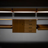 Teak Shelf System from Musterring International, 1960s, Set of 19