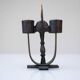 Swedish wooden candleholders from Taserud, 1955, set of 2
