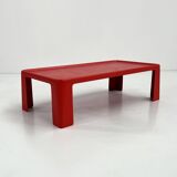 Table basse Amanta rouge par Mario Bellini pour C&B Italia, 1970