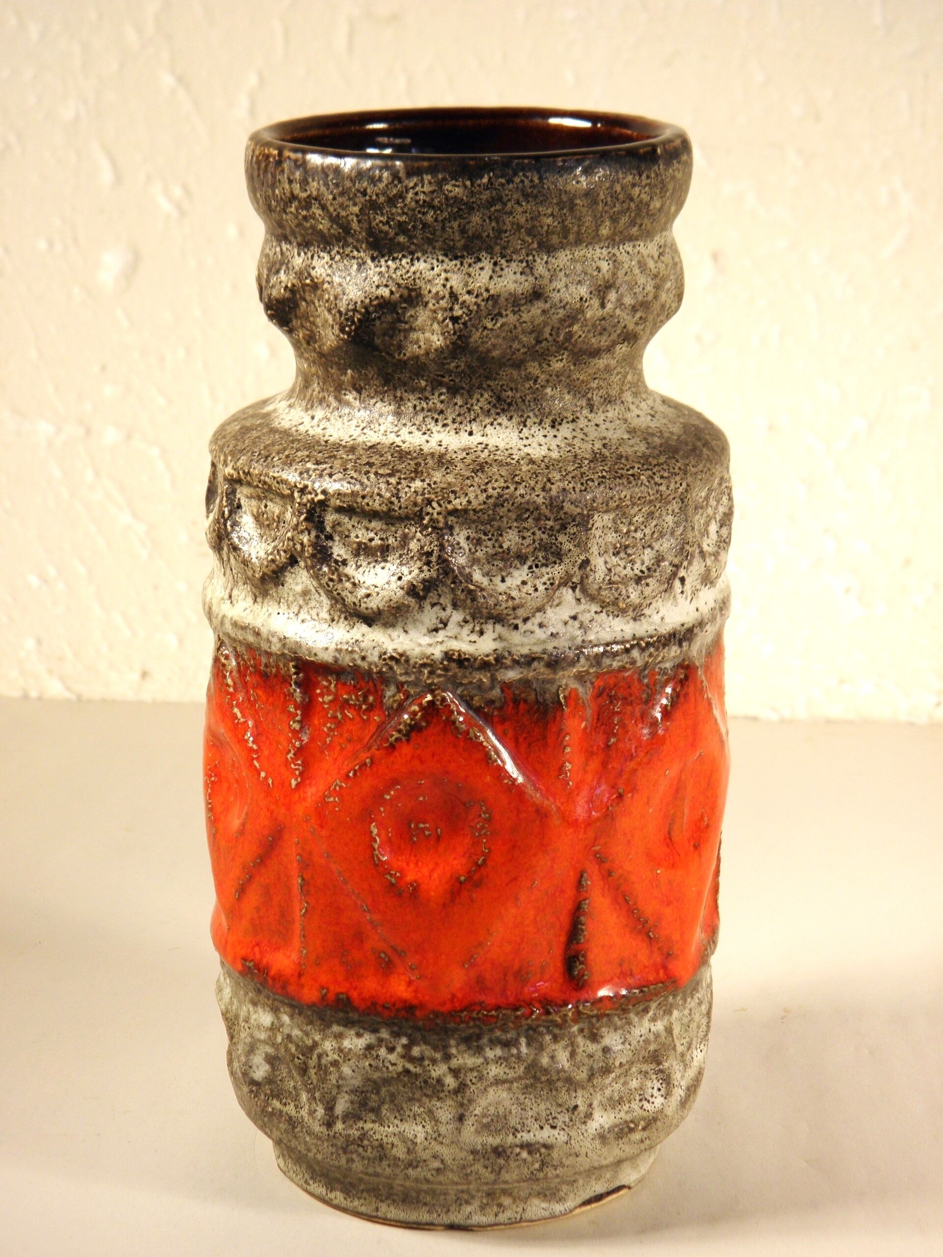 Vase en céramique émaillée années 60