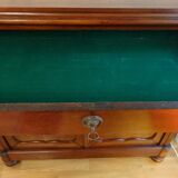 Low antique 19th century mahogany buffet