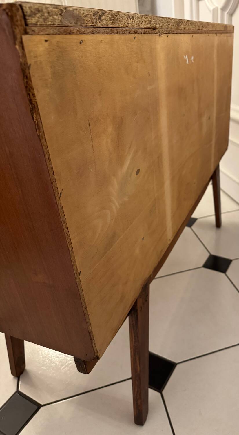 Vintage sideboard with compass feet