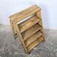Escabeau vintage en bois massif