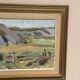 Oil on Canvas “Serene Landscape” by Martin Larson, Vintage & Framed