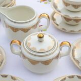 Service à thé porcelaine allemande Rosenthal (21 pièces)
