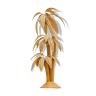 Lampadaire « cocotier/palmier » XL en rotin