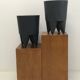 Pair of stool by Philippe Starck model Bubu the 1st