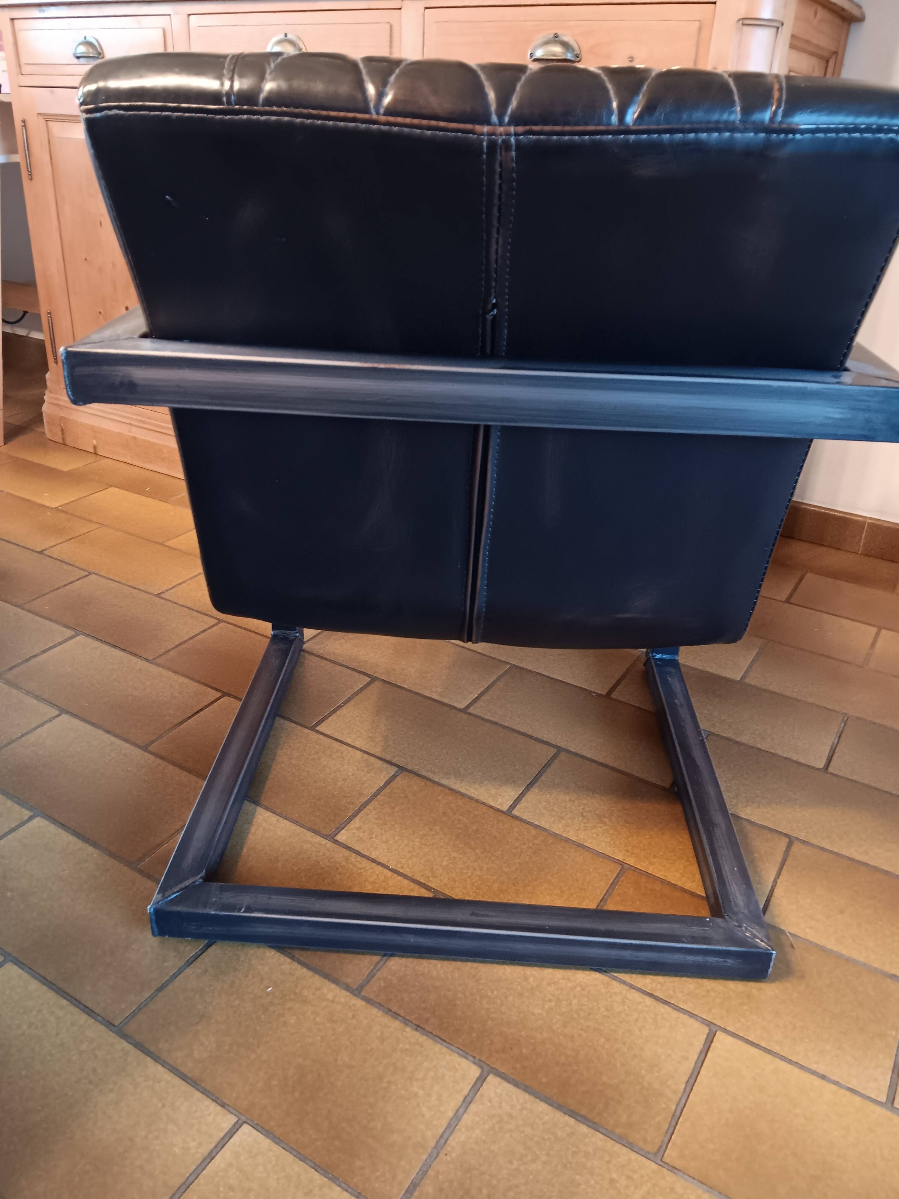 Industrial armchair