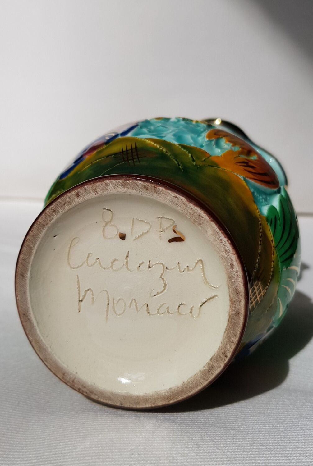 Vase céramique Monaco Cerdazur ca 1950