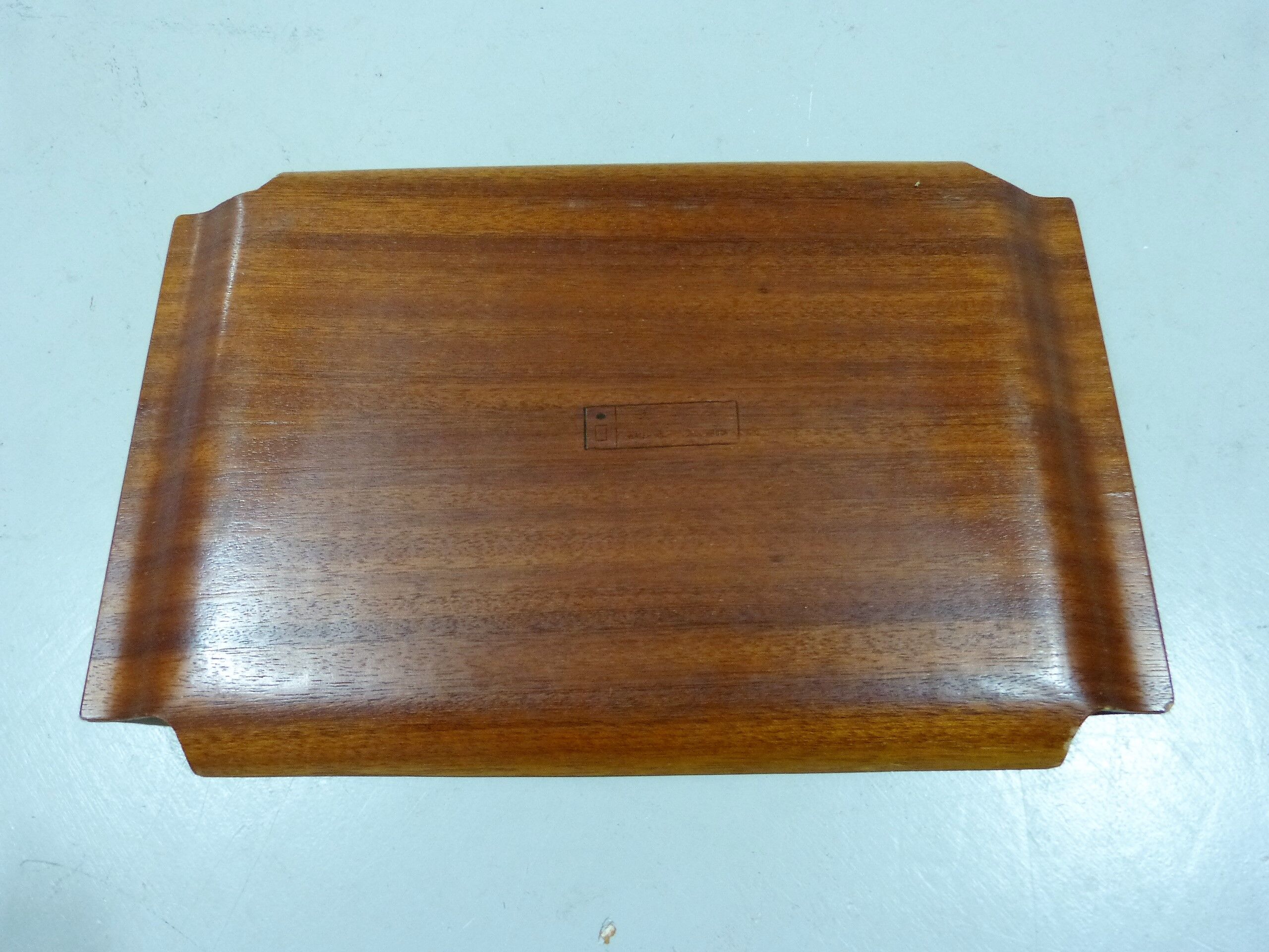 Teak Wooden Serving Tray 1960's