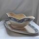 Martainville Ironstone Gravy Boat – Salins R&A – Blue Decor, One-Piece Piece