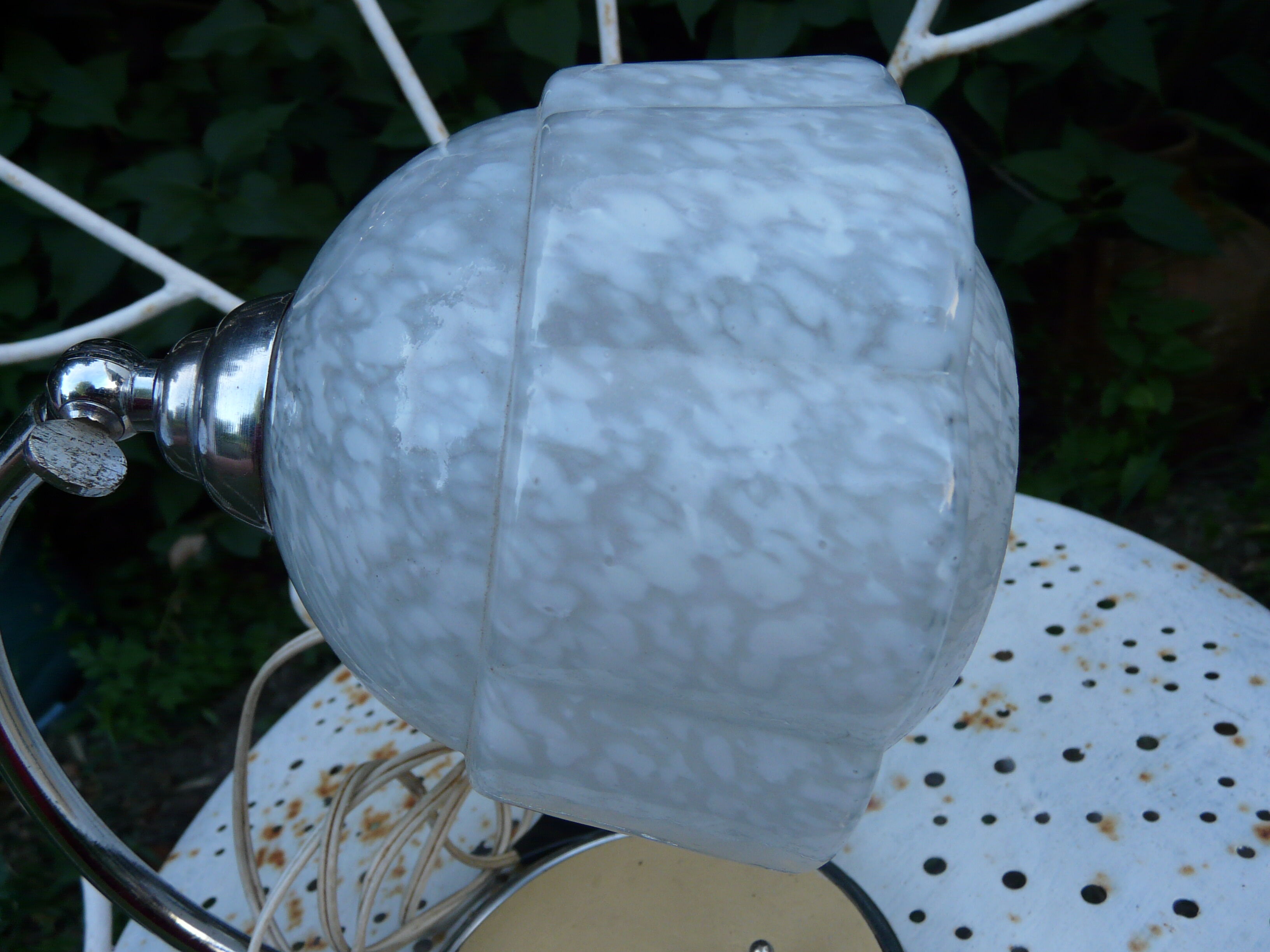 Art Deco Bauhaus table lamp, 1950s