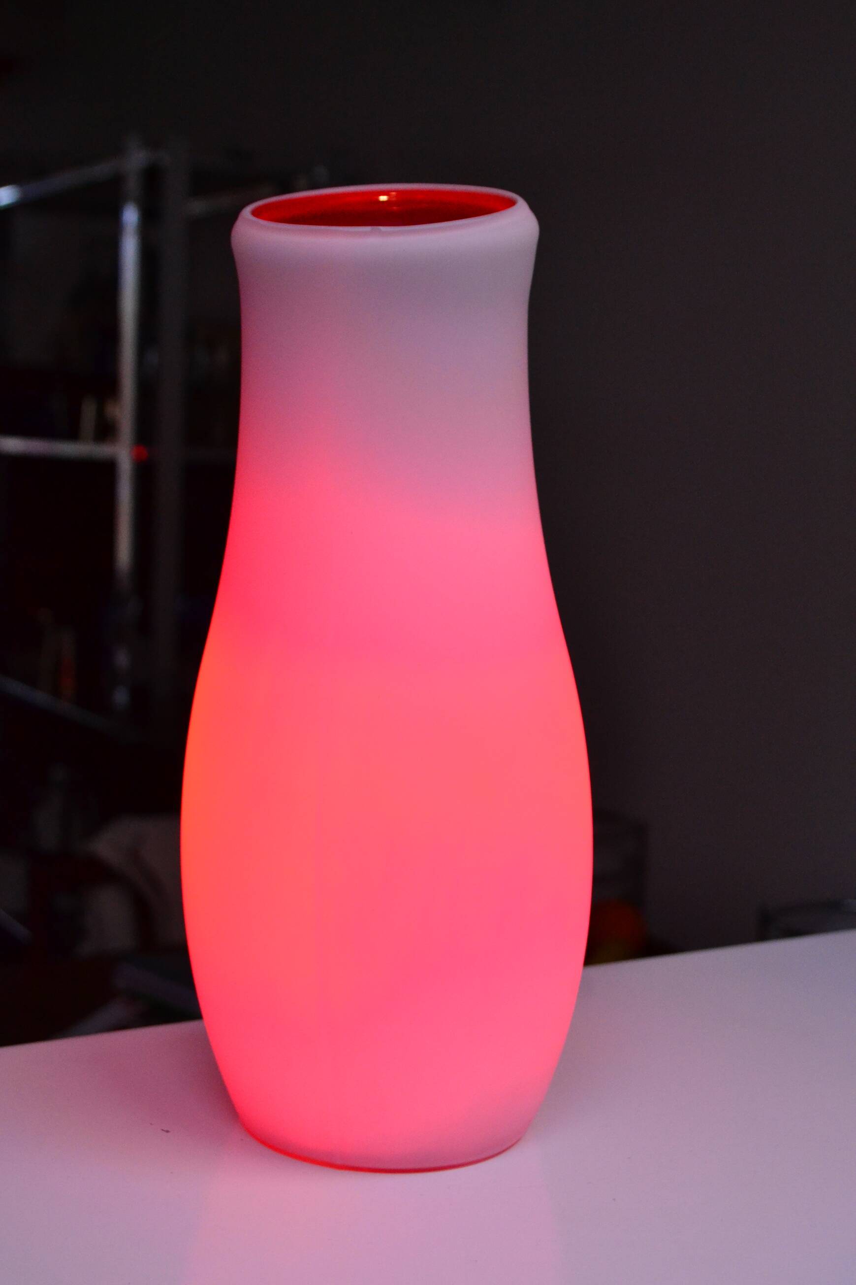 Opaline lamp Mylonit 1980s Ikea