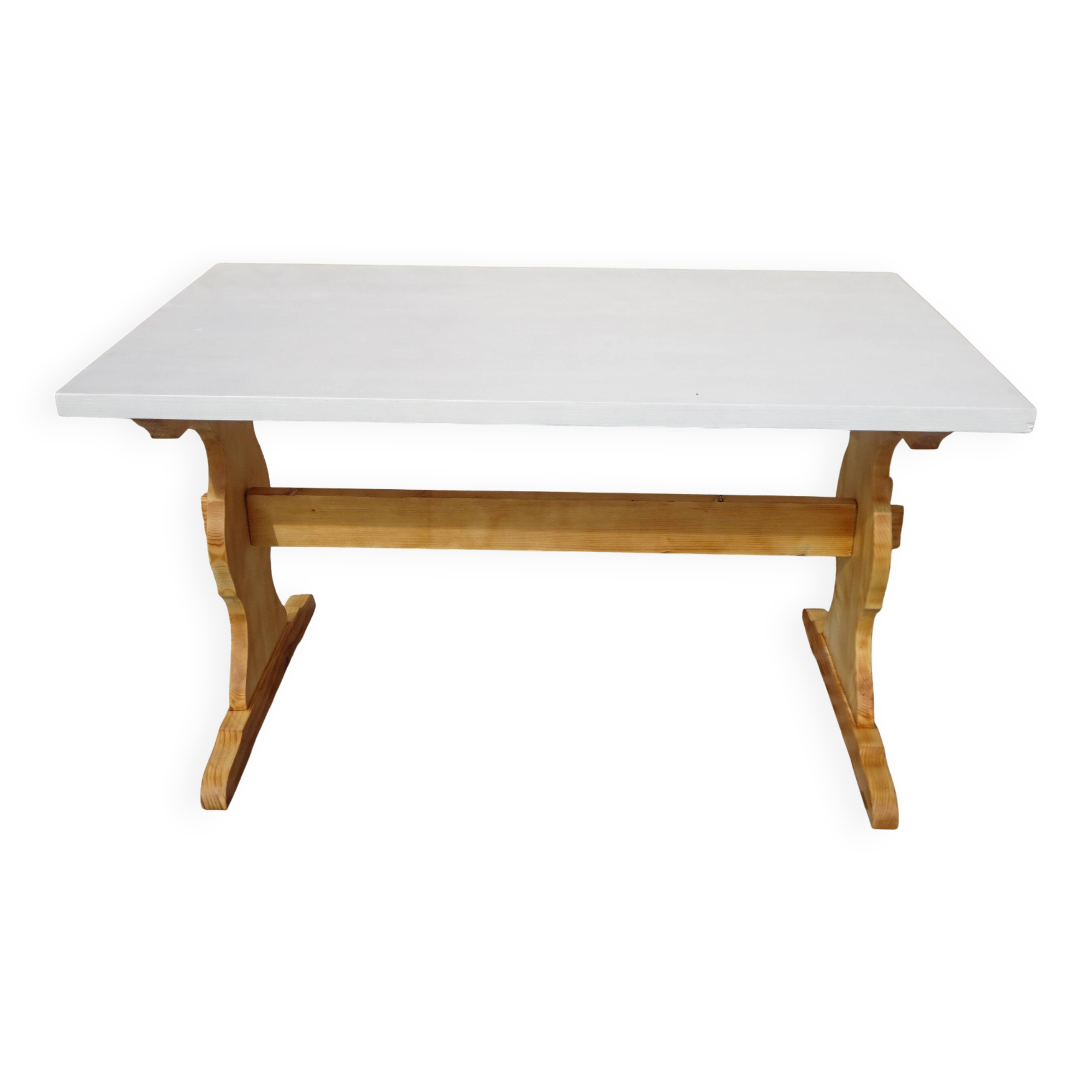 Monastery style pine table