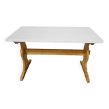 Monastery style pine table