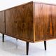 Vintage Walnut Sideboard By Lfm, Poland, 1970s