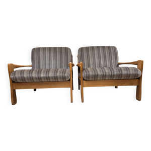 Paire de fauteuils vintage - scandinaves