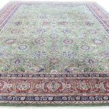 Carpet XXL Tabriz Shah Abbas Emerald Green